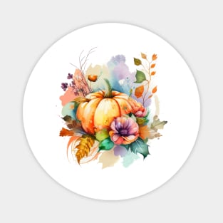 Fall Pumpkin Magnet